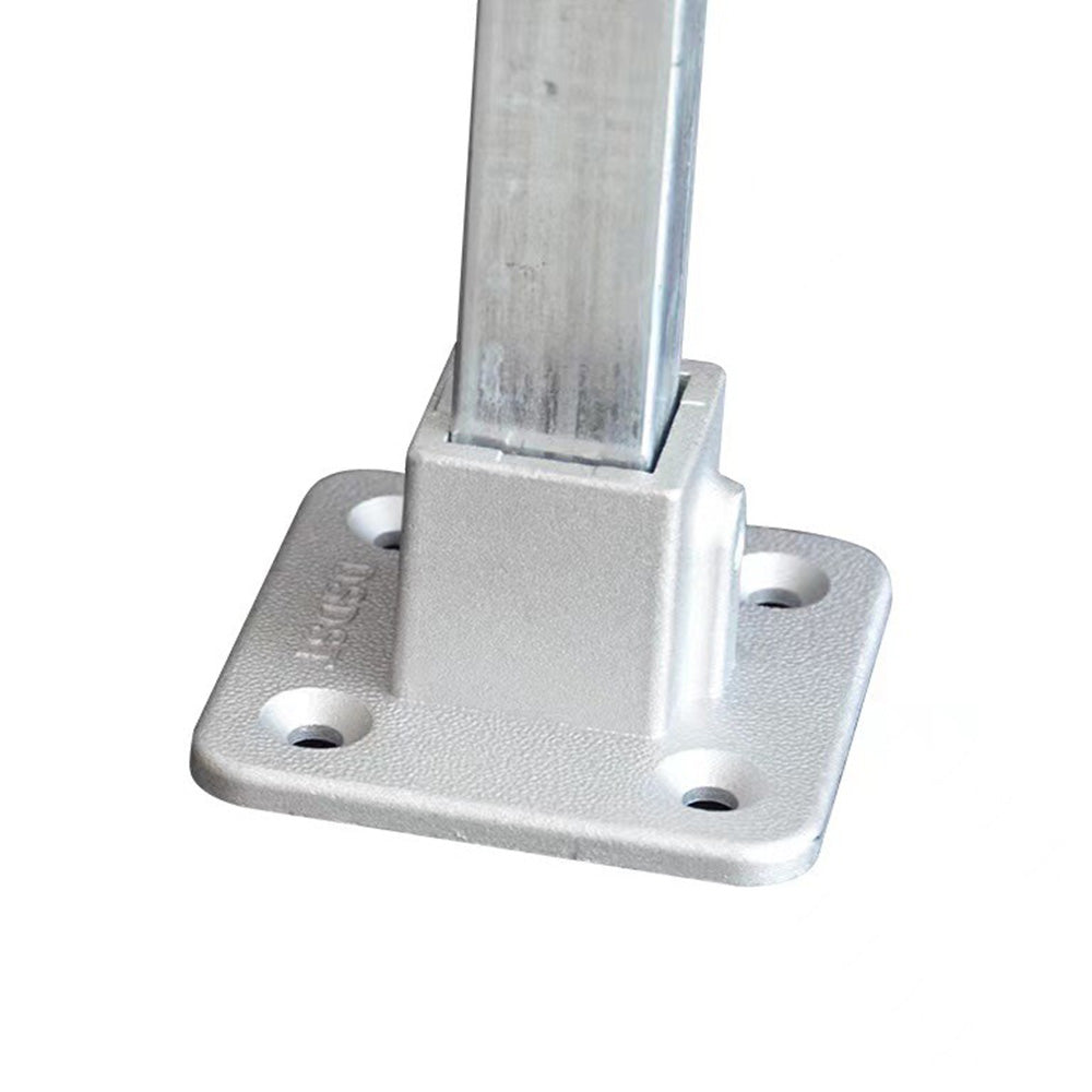 8 Piece 25x25mm Aluminum Alloy Square Tube Connector Set