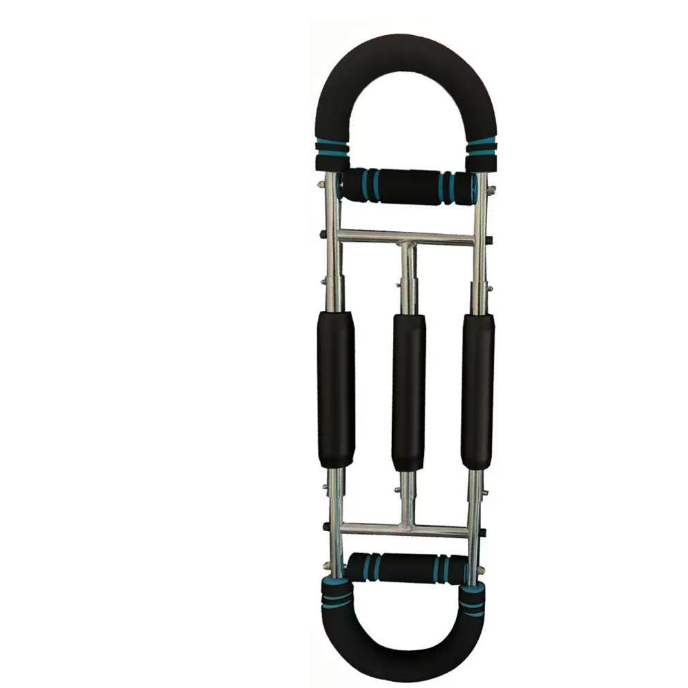 Adjustable Twister Arm Trainer & Chest Exerciser with 3 Springs Blue