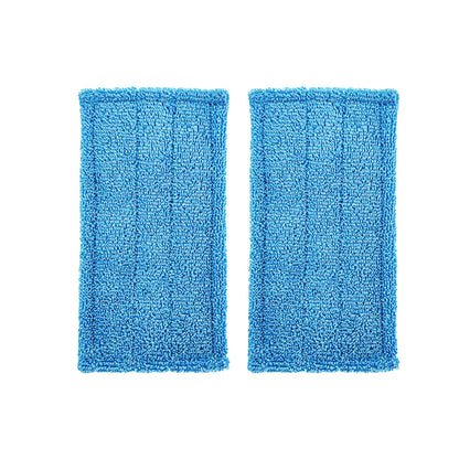 Set of 2Pcs Reusable Replacement Microfiber Mop Pads Compatible with Swiffer Mop Head