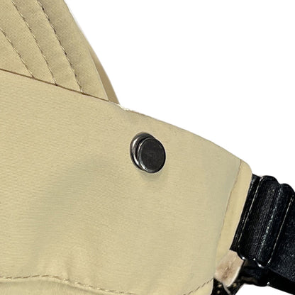 Wide Brim Quick Dry Foldable Sun Hat with Ponytail Opening - Khaki