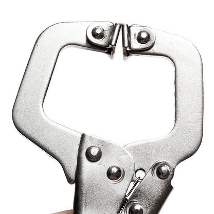 C Type Locking Pliers Large Opening Clamp for Woodworking and Welding