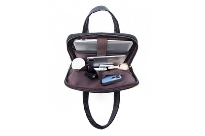 Laptop Backpack for 13.3-inch Laptops Water-resistant Multiple Compartments Laptop Bag -Black