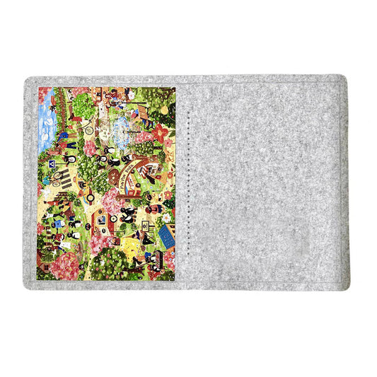 Foldable Non-Slip Felt Puzzle Board for Jigsaw Puzzle Storage and Organize