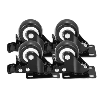 4 Pack 2 Inch Swivel Caster Wheels