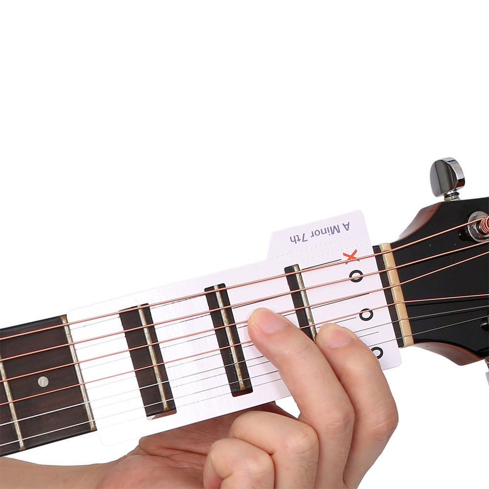 56 Counts Guitar Chords Cards Fretboard Chord Flashcards for Guitar Beginners