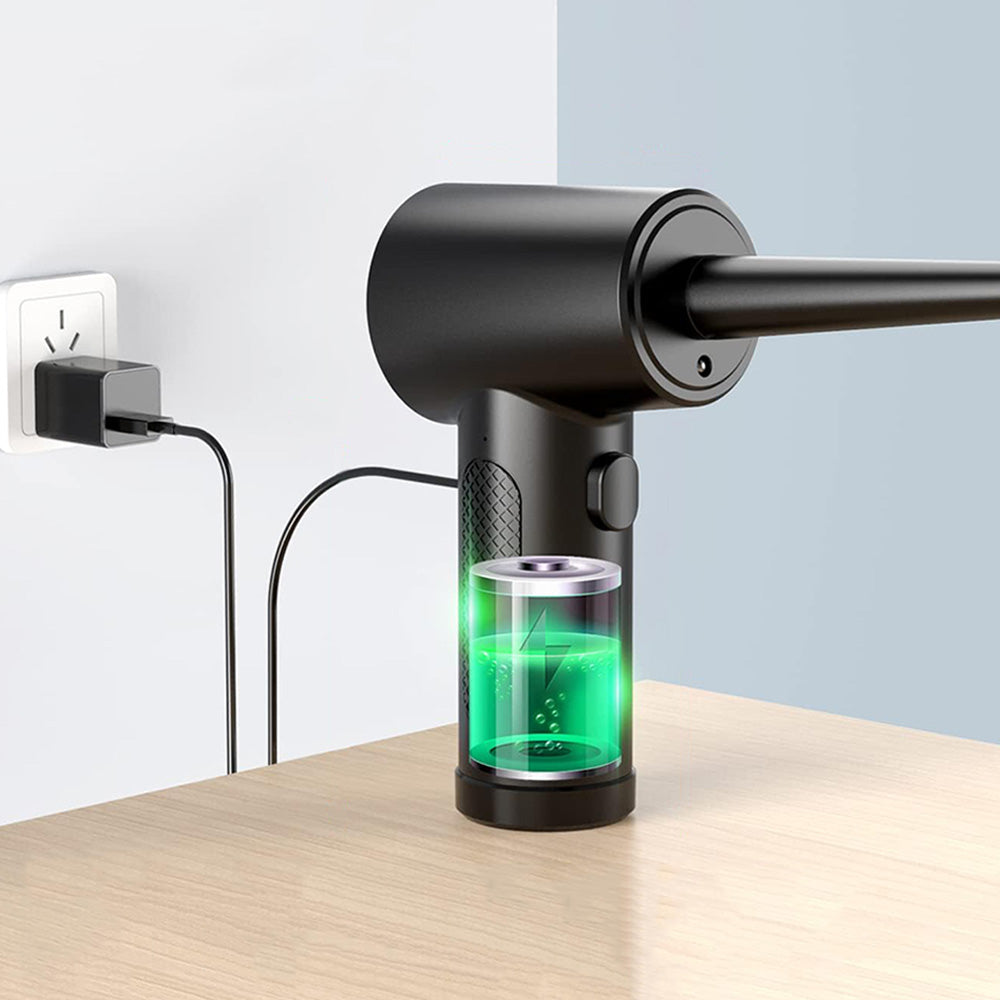 Cordless Electric Air Duster ââ‚?51000RPM Handheld Blower for PC Cleaning