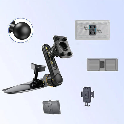 CD Slot Auto Display Mount Rotating Screen Holder