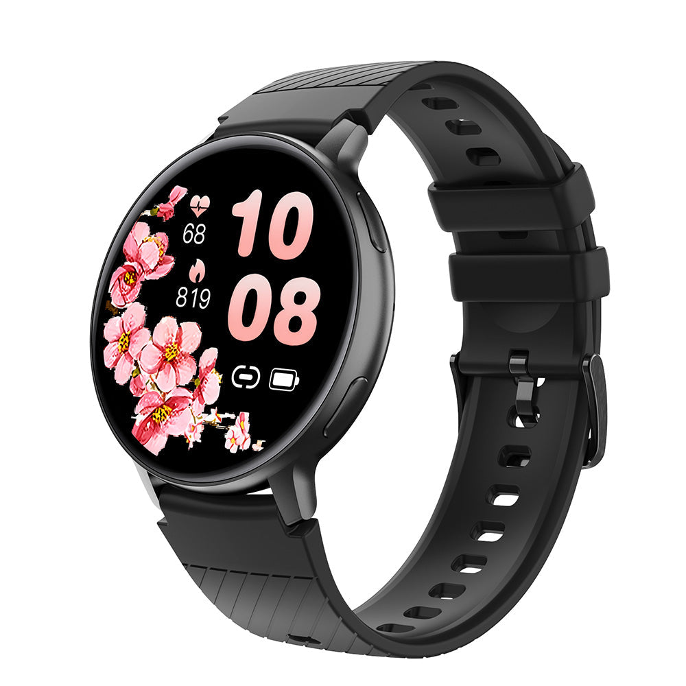 Smart Watch for Women with Bluetooth Calls Fitness Tracker and Sleep Monitor Black
