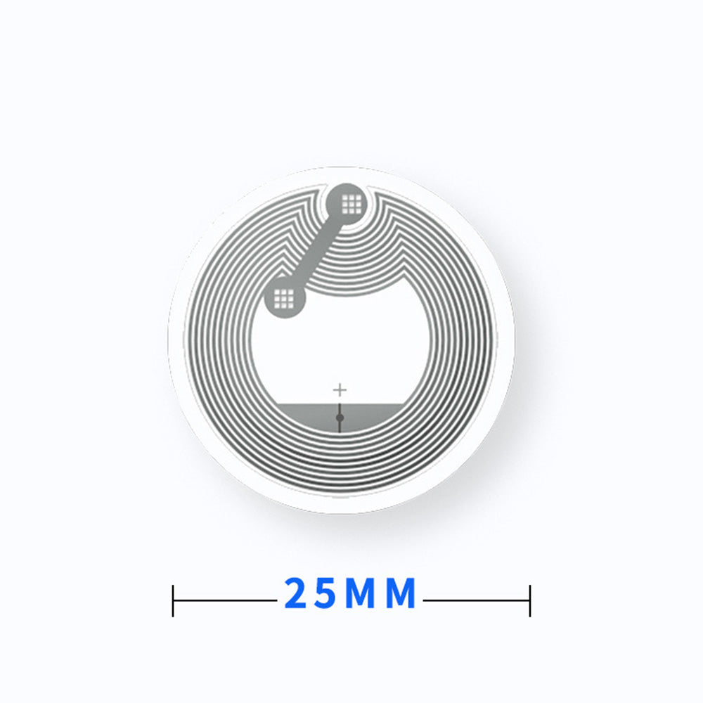 100 Rewritable 13.56MHz NFC Tag Stickers