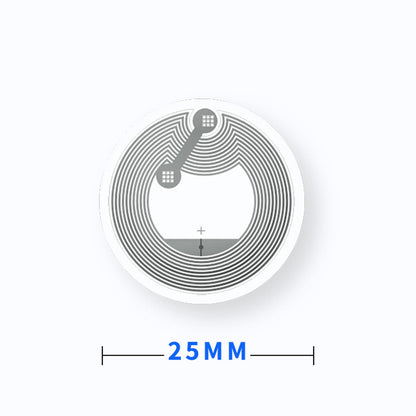 100 Rewritable 13.56MHz NFC Tag Stickers