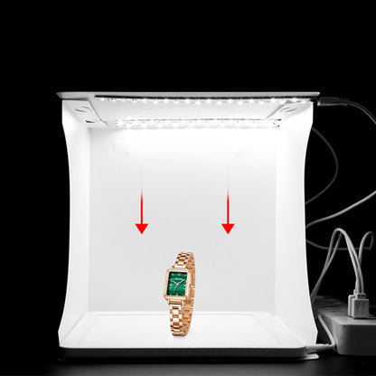 Photo Light Tent with LED 6 Backdrops