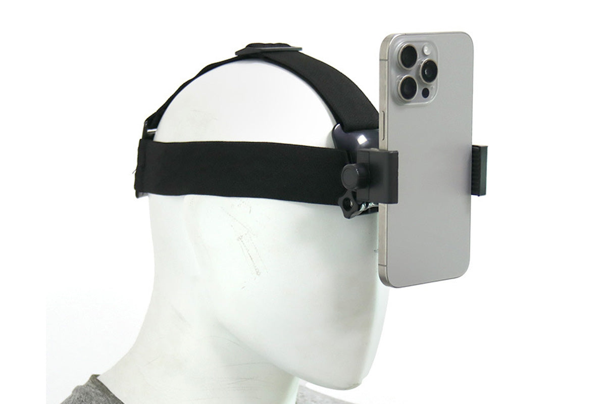 6-Piece Head Strap and Chest Harness Mount Kit for Phone Action Camera
