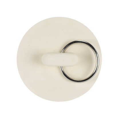 4 Pieces Sink Stoppers with Pull Rings for Basins and Bathtubs