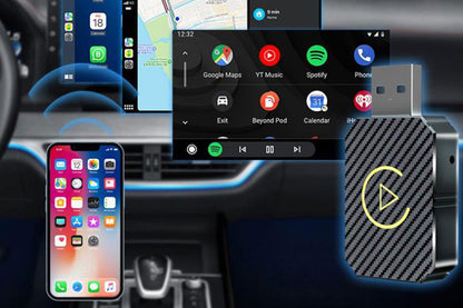 Wireless Carplay Android Auto Adapter USB Car Connect Dongle