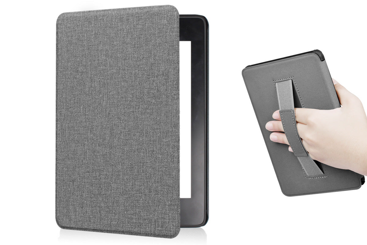 PU Leather Cover Case with Auto Sleep and Wake for Kindle Paperwhite 12th -Blue