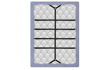 2Pcs Adjustable Fitted Sheet Tensioner Bed Sheet Tensioner Elastic Mattress Holder