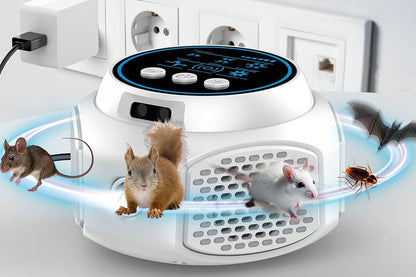 Ultrasonic Mouse Repellent Plug In Indoor Pest Control for Rodent Roach Spider