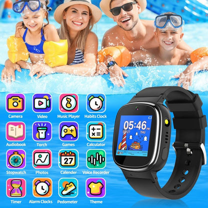 24 Games Smart Watch Camera Touch Screen Music Alarm Flashlight Video Fun Watch Black