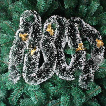 5 Pack 2m Christmas Garland Green Christmas Tinsel Decoration