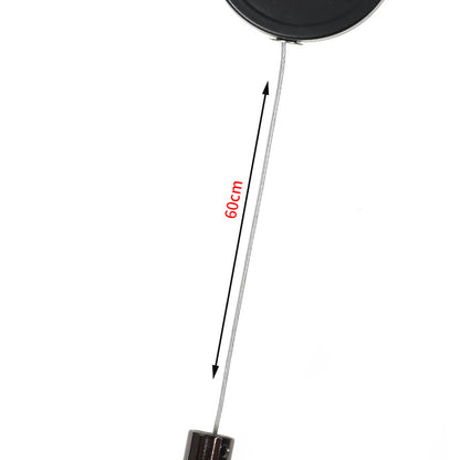 4Pcs Retractable Phone Tether with Carabiner