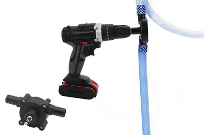 Hand Electric Drill Drive Self Priming Pump Water Oil Transfer Small Pumps for Home