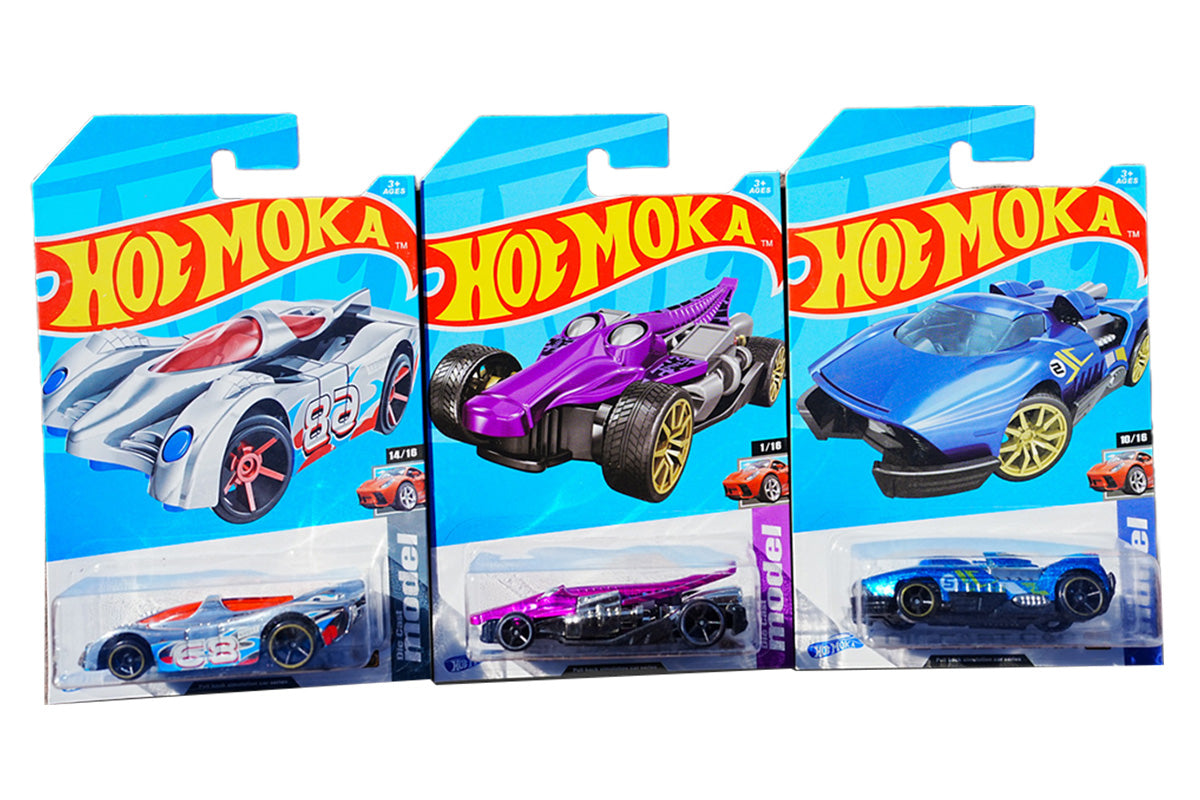 10Pcs Alloy Toy Car Set Mini Die-Cast Vehicles for Play and Collection