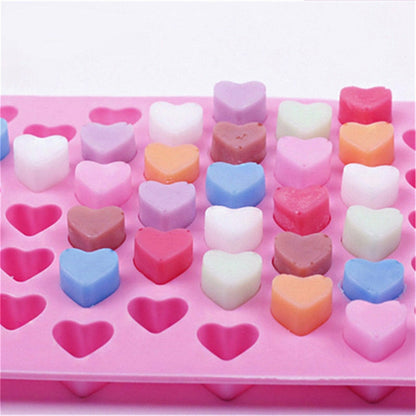 4 PCS Silicone Candy Molds with 2 Droppers Gummy Candy Molds for Chocolate Gummy DIY