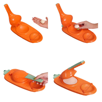 2Pcs Dumpling Maker Tool Set Kitchen Pastry Baking Tools