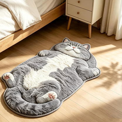 Cat Door Mat Diatom Mud Absorbent Bathroom Mat
