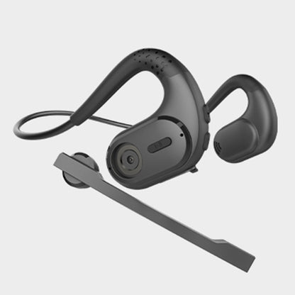 Bluetooth 5.3 Open Ear Headphones With Removable Mic Wireless Headset