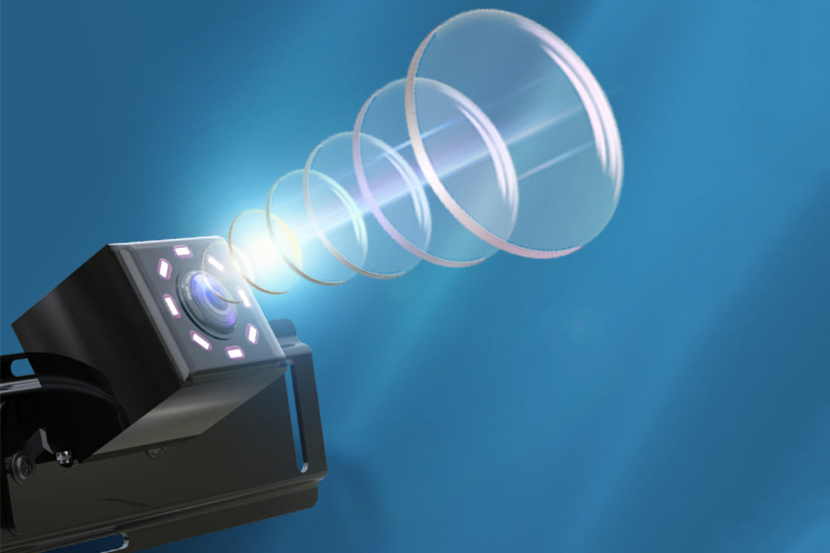 4.3 Inches LCD Monitor Car Reverse Camera Kit Rear View Backup IR Night Vision