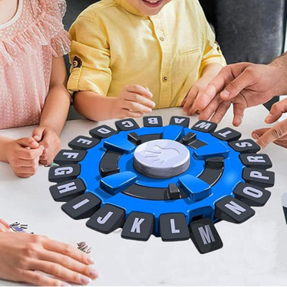 Fast-Paced Think Letters Board Game Race Against The Timer Letter Pressing Word Family Game