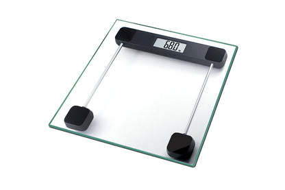 Glass Bathroom Scale For Body Weight 180KG Electronic Digital Backlit Weight Scale