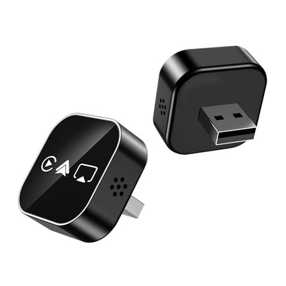 4 in 1 Screen Mirroring Wireless CarPlay Adapter for Android Auto - Black
