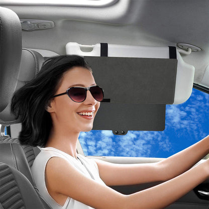 Car Sun Visor Shade Extender Shield Anti Glare Extension Driving Sun Blocker Universal Style
