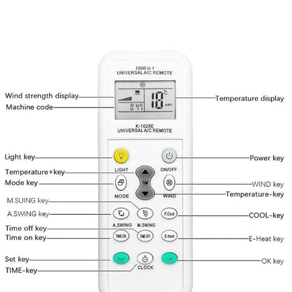 Universal Air Conditioning Remote Control