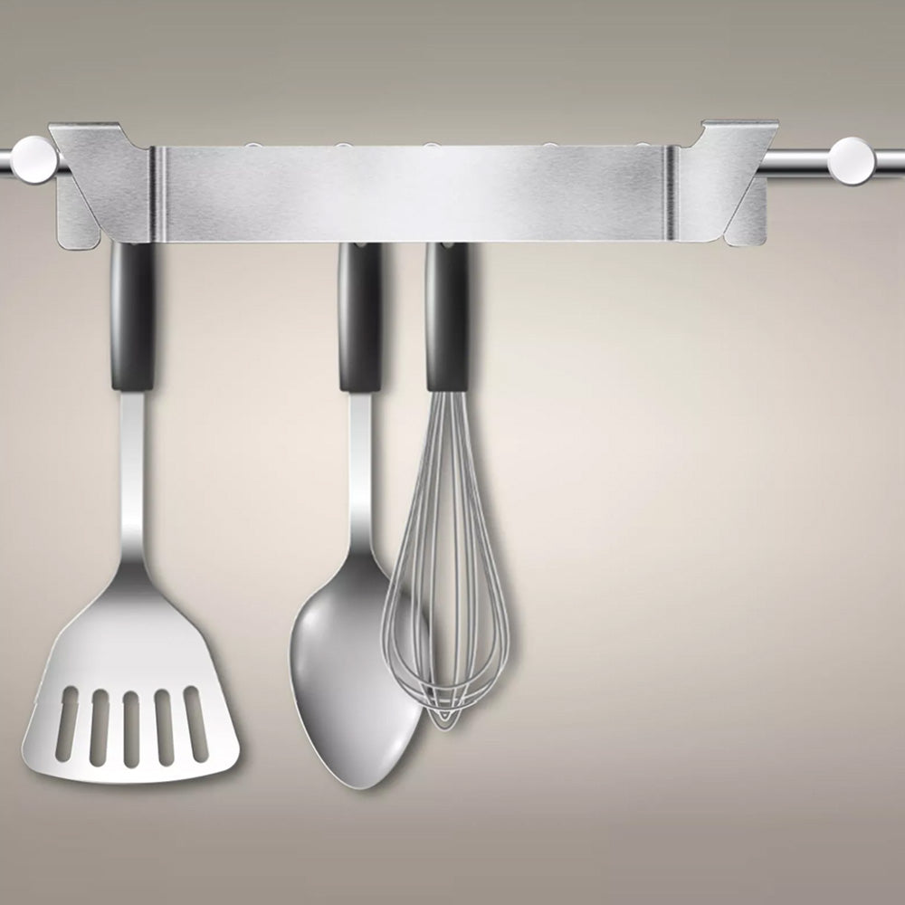 2Pcs 15cm Griddle Spatula Holdes Stainless Steel Grill Barbecue Tool Rack Griddle Accessories