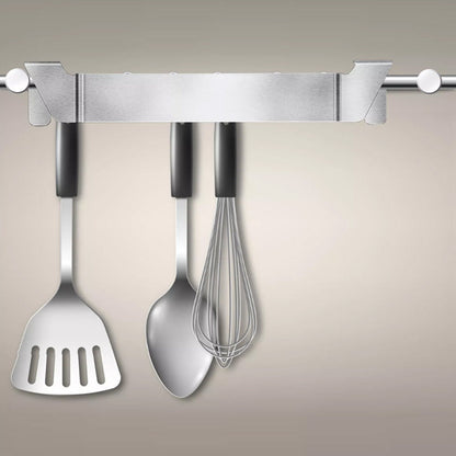 2Pcs 15cm Griddle Spatula Holdes Stainless Steel Grill Barbecue Tool Rack Griddle Accessories