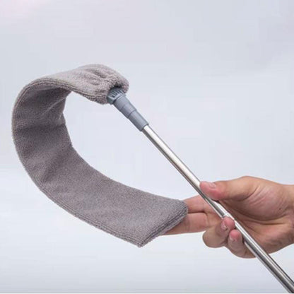 Retractable Gap Dust Cleaner Washable Bendable Dust Cleaning Tool for Under Appliances Furniture Couch Fridge