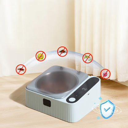 Automatic Stainless Steel Cat Food Bowl with Sensing Lid