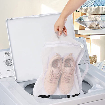 2PCS Shoe Laundry Bags for Washing Machine Mesh Wash Bags for Shoes Sneaker