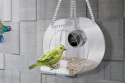 1080P WiFi Smart Bird Feeder with Camera for Closeup Shots