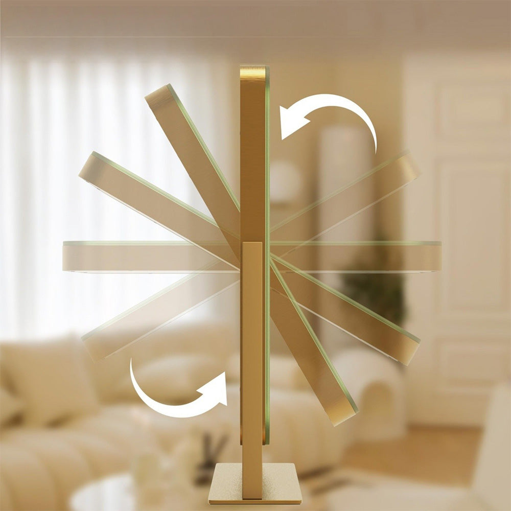 Vanity Mirror LED Lighted Makeup Mirror with 3-Color Lighting and Dimmable-Gold