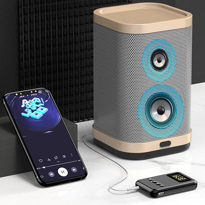 USB Bluetooth 5.0 Transmitter Receiver 4-in-1 Wireless Audio 3.5mm Aux Car Adapter