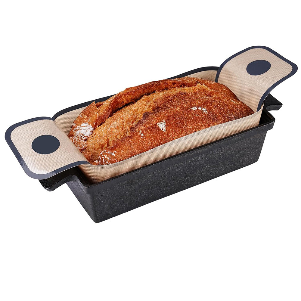 2Pcs Silicone Baking Mat Loaf Pan Liner for Bread Baking