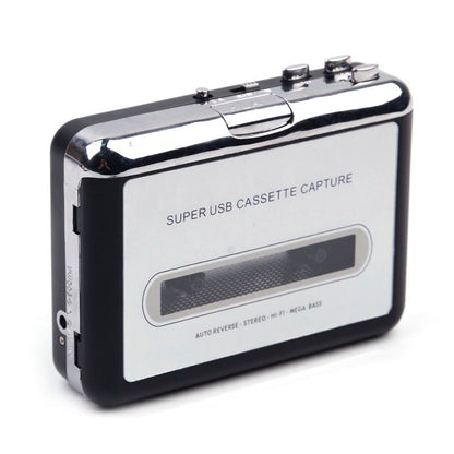 USB Cassette to MP3 Converter Player for PC Recording