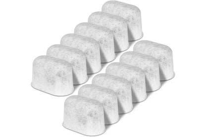 12Pcs Coconut Shell Charcoal Replacement Water Filters for Breville Keurig Espresso Machine