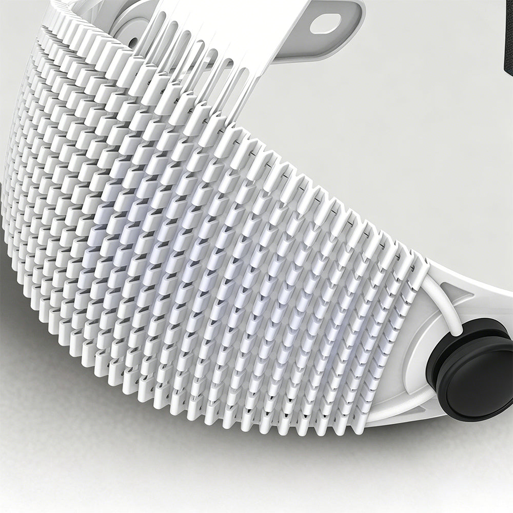 Adjustable Soft Head Strap Compatible with Quest 3 and 3S-White