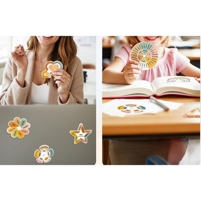 12Pcs Sensory Strips for Anxiety Calming Stickers Fidget Sticker for Mindfulness