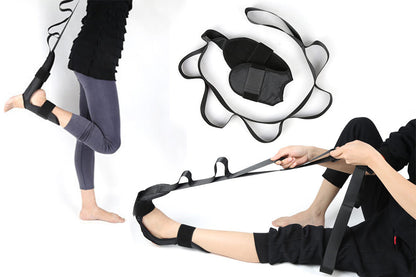 6 Multi-Loop Stretch Strap Yoga Straps For Stretching Yoga Flexibility Stretch Band Gradient Fitness Stretching Strap